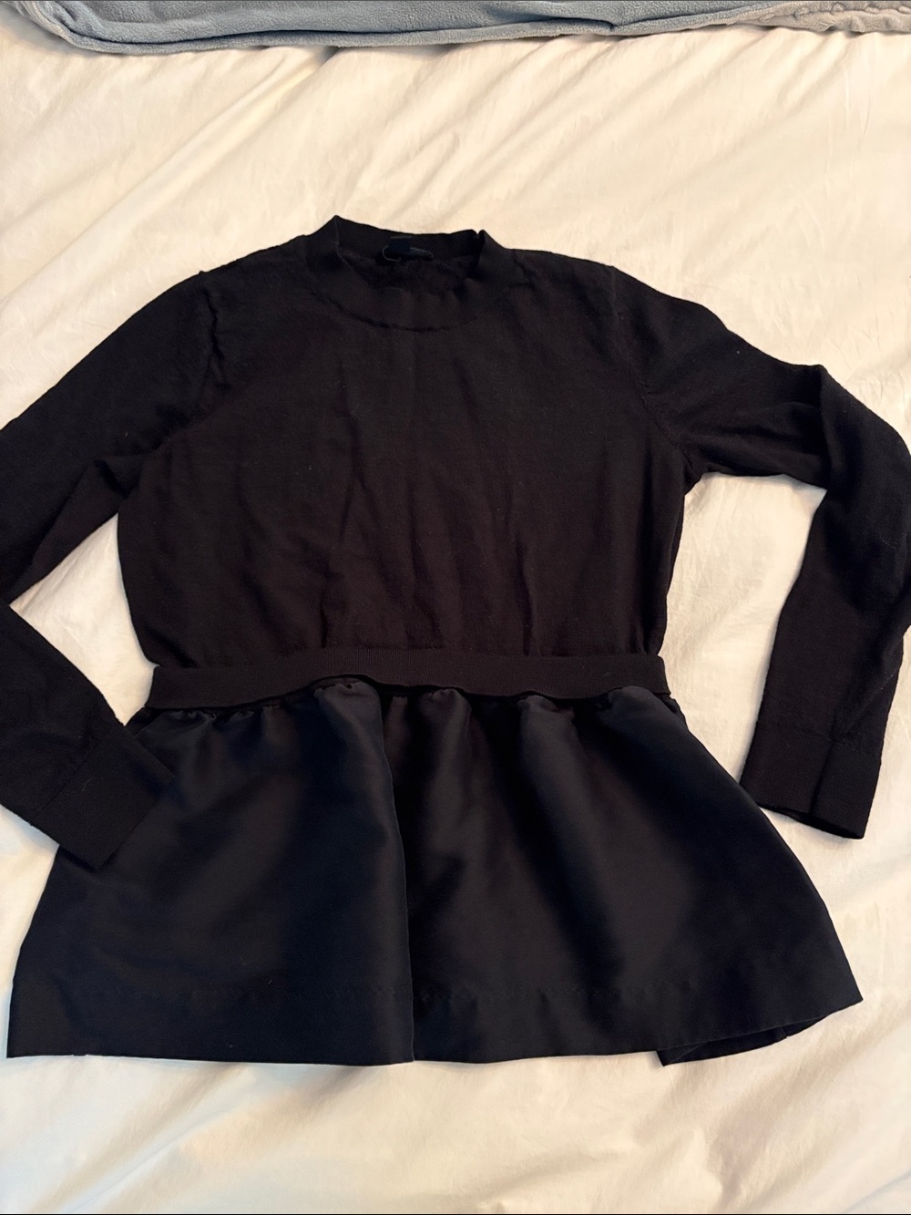 COS Peplum Polished Top